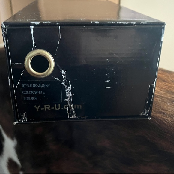 Bunny Lavish Shoes Smoking Flats Rabbits size 8 / 39 - Picture 7 of 14